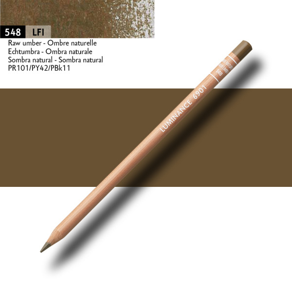 Crayon de couleur - Ombre naturelle - Caran d'Ache - Luminance 6901