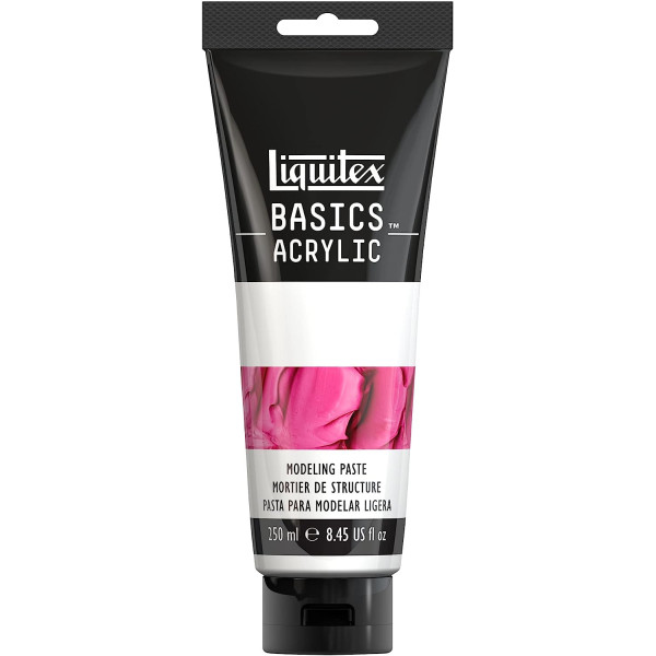 photo-Mortier de structure - Peinture acrylique - Liquitex basics acrylic - Tube de 250ml