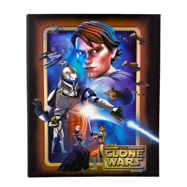 Classeur - Star Wars - Clone Wars - 4 Anneaux - Pour format A4