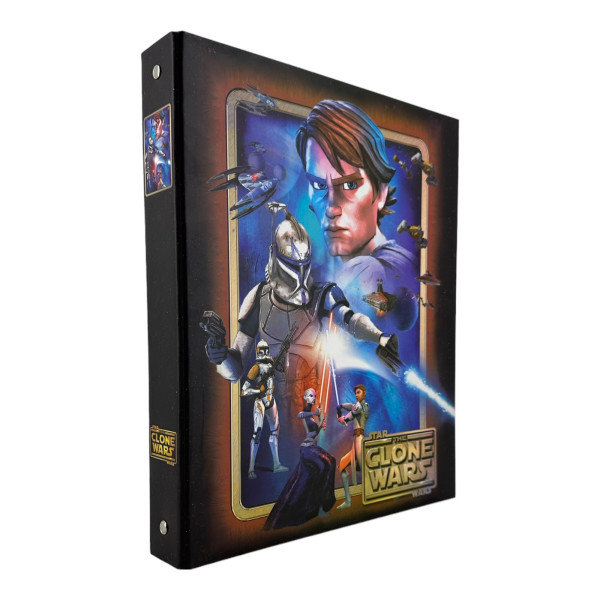 Classeur - Star Wars - Clone Wars - 4 Anneaux - Pour format A4