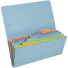 Pochette trieur - Petit trieur - 26x13 cm - 6 compartiments - Couleurs pastel