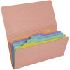 Pochette trieur - Petit trieur - 26x13 cm - 6 compartiments - Couleurs pastel