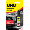 photo-Colle extra forte - Tous supports - Transparente - UHU Power Glue - Tube de 5g