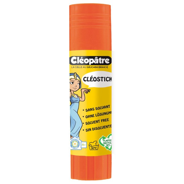 photo-Bâton de colle - Blanche - Cléopâtre - Cléostick - 36g