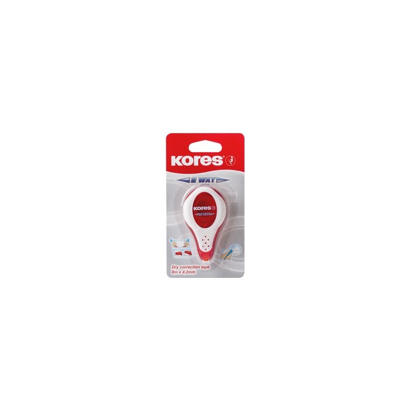 Ruban Correcteur - 2 Way - Droitier -Gaucher - Kores pas cher