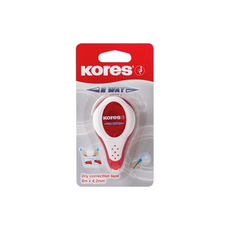 Ruban Correcteur - 2 Way - Droitier -Gaucher - Kores pas cher