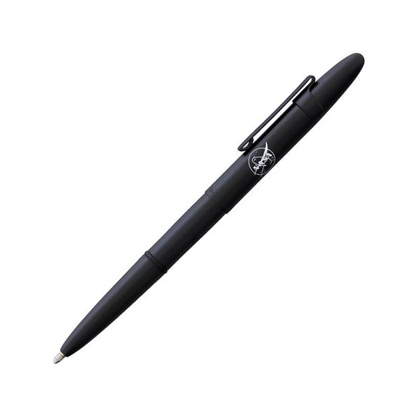 photo-Stylo à bille - Noir mat - Encre noire - Pointe moyenne - Nasa - Fisher Space Pen