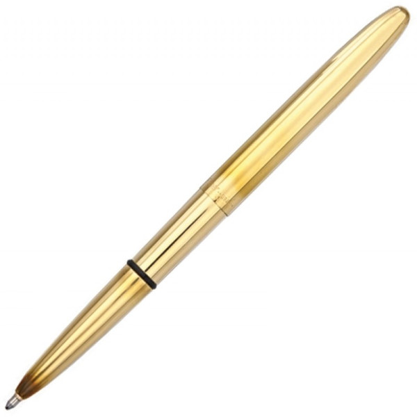 photo-Stylo à bille - Doré - Encre noire - Pointe moyenne - Fisher Space Pen