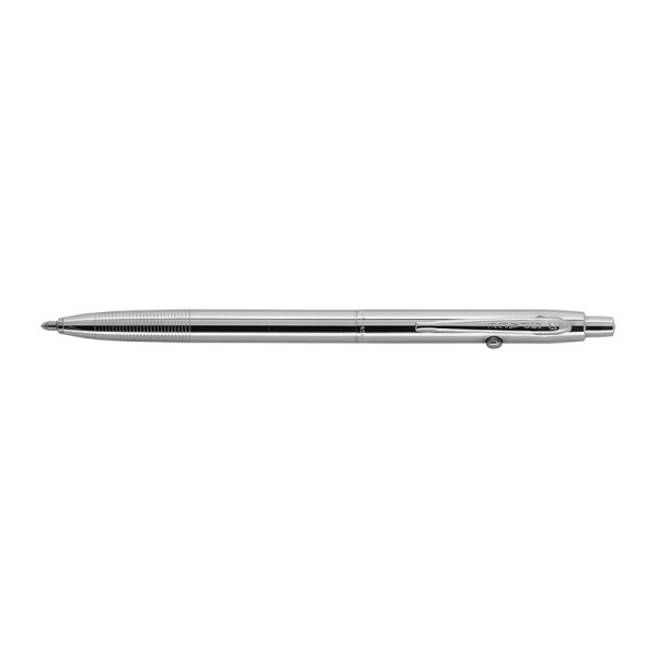 Stylo à bille - Chrome - Encre noire - Pointe moyenne - Rétractable - Fisher Space Pen