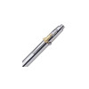 Stylo à bille - Chrome - Encre noire - Pointe moyenne - Rétractable - Fisher Space Pen
