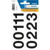 photo-Chiffres - Stickers - Autocollant - 33mm diamètre - 2 planches - 0 à 9