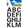 photo-Lettres - Stickers - Autocollant - 25mm diamètre - A à Z - Majuscules - Grand format