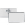 photo-Badges porte-nom - Avec pince et épingle - 50x90mm - Boîte de 50 badges
