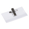 Badges porte-nom - Avec pince et épingle - 50x90mm - Boîte de 50 badges