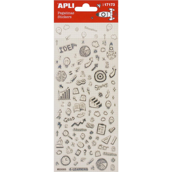 photo-Stickers - 3D - Relief - Ecole - Scolaire - Bonnes idées - Autocollant - Apli