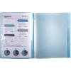 Trieur - 6 compartiments - A4 - 3 rabats - Couleur pastel - Exacompta