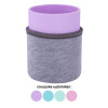 photo-Pot à crayons - Plastique avec housse néoprène - Coloris pastel - Apli