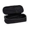 Trousse - Scolaire - Ovale - Avec rangements - Fermeture éclair - 20,5x9x5,5cm