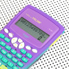 Calculatrice scientifique - Collège et lycée - 240 fonctions - Violet/Vert - Milan