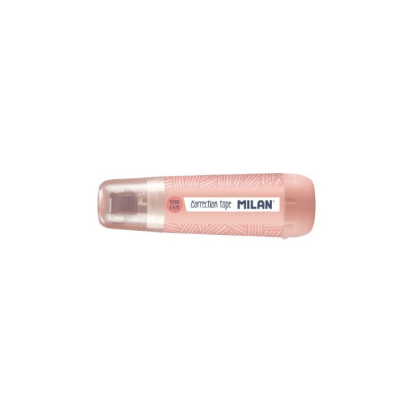 Ruban correcteur - Stylo de correction - Rose - 5mmx6m - Avec 1 recharge