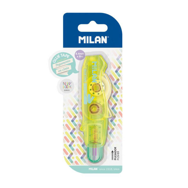 photo-Roller de colle - Transparent - Ruban de 8,4mm x 8m - Milan