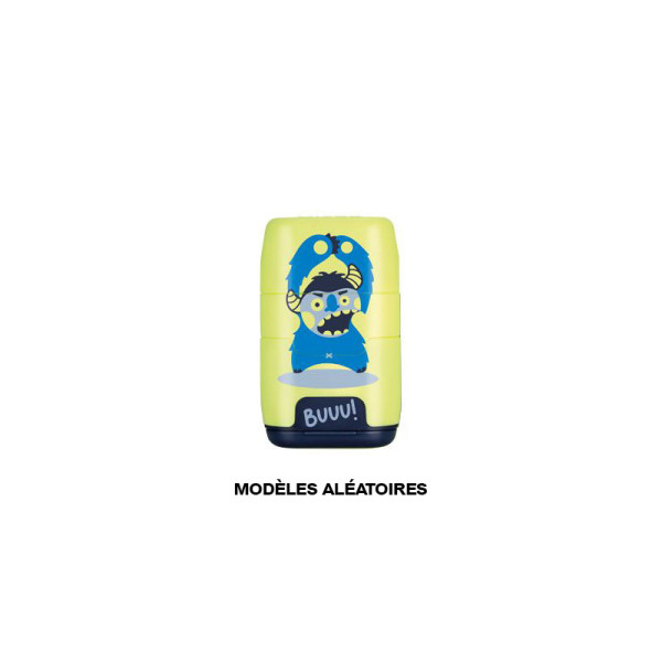 Gomme blanche et taille-crayons - 2 en 1 - Yeti - Milan