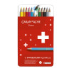 photo-Boite de 12 crayons de couleur aquarellables - Caran d'Ache