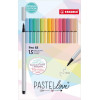 photo-Etui carton de 15 feutres dessin STABILO Pen 68 Pastellove - coloris pastel