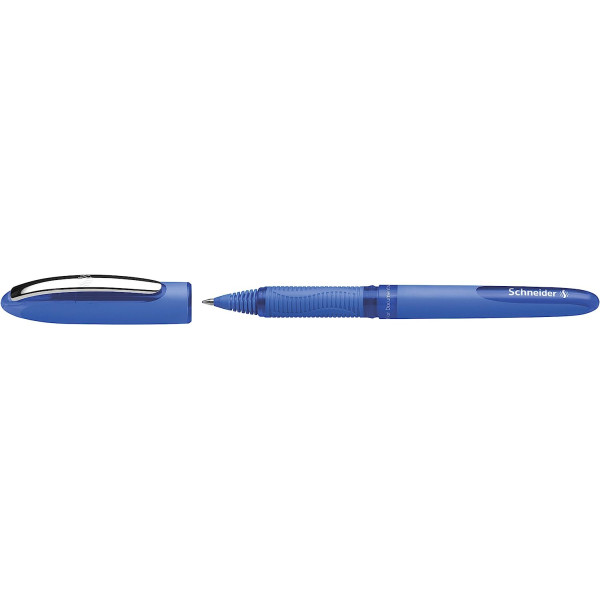 Stylo roller - Bleu - Encre bleue - Mine 0.5mm - Schneider - One Hybrid C 0.5