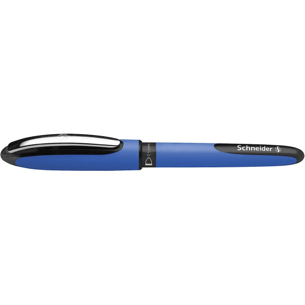 photo-Stylo roller - Noir - Encre noire - Mine 0.5mm - Schneider - One Hybrid C 0.5