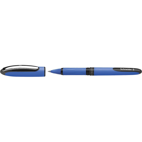 Stylo roller - Noir - Encre noire - Mine 0.5mm - Schneider - One Hybrid C 0.5