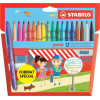 photo-Feutres de coloriage - 18 couleurs - Stabilo - Power 18 - Pointe moyenne