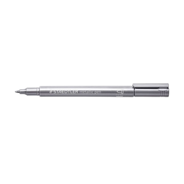 photo-Marqueur - Indélébile - Argent métallisé - Tous supports - Staedtler
