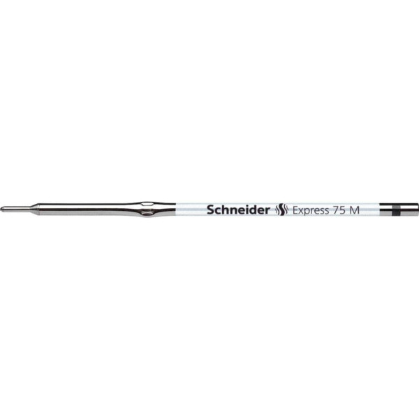 photo-Recharge pour stylo bille - Encre noire - Pointe moyenne - Schneider - Express 75
