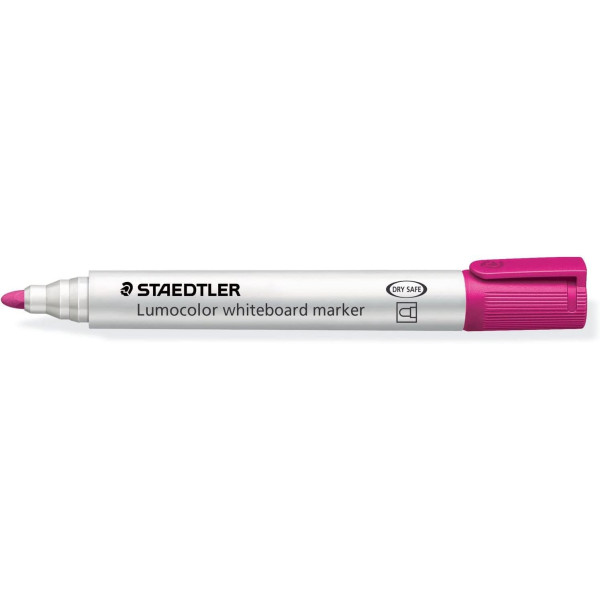 photo-Marqueur Lumocolor 351 effaçable pointe ogive rose Staedtler
