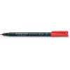 photo-Feutre - Marqueur - Rouge - Permanent - Pointe fine 0,6mm - Staedtler - Lumocolor 318F