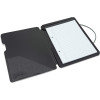 Lot de 3 porte-documents - Avec rabat - Format A5 - Noir - Bloc inclus - Rapesco