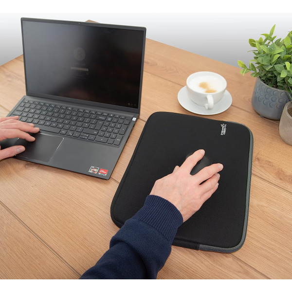 Housse - Pochette de protection pour PC portable de 13,3 Pouces - Noir - Rapesco