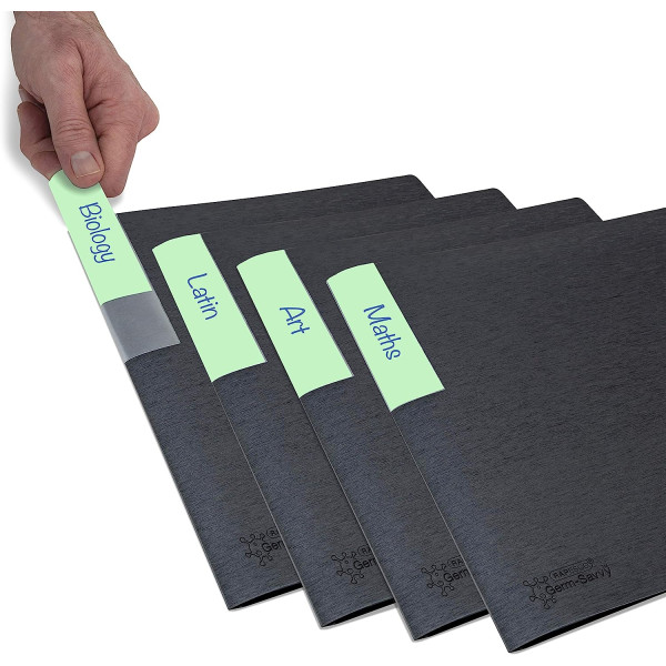 Lot de 4 porte-vues - 10 pochettes transparents - 20 vues - Format A4 - Noir - Rapesco