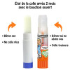 Bâton de colle - Transparent - Papier - Carton - Ecole - Cléopâtre - 8G
