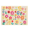 photo-Gommettes - Fleurs colorées - Pour enfant - 108 stickers - Repositionnable - Cléopâtre