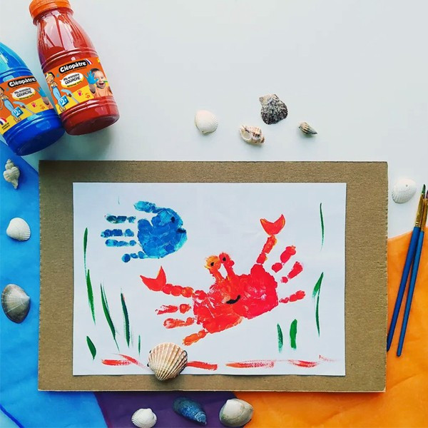 Peinture gouache - Jaune primaire - Pour enfant - Cléopâtre - Ma première gouache