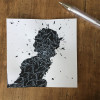 Encre de chine - Noir - Flacon de 250ml - Cléopâtre