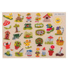photo-Gommettes - Jardin - Pour enfant - 360 stickers - Repositionnable - Cléopâtre
