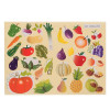 photo-Gommettes - Fruits et légumes - Pour enfant - 360 stickers - Repositionnable - Cléopâtre