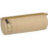 Trousse - Ronde - Beige - Scolaire - 23 x 9 x 8 cm - Fermeture éclair - S'maepp