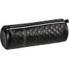 photo-Trousse - Ronde - Noir - Matelassé - Scolaire - 23 x 9 x 8 cm - Fermeture éclair - S'maepp