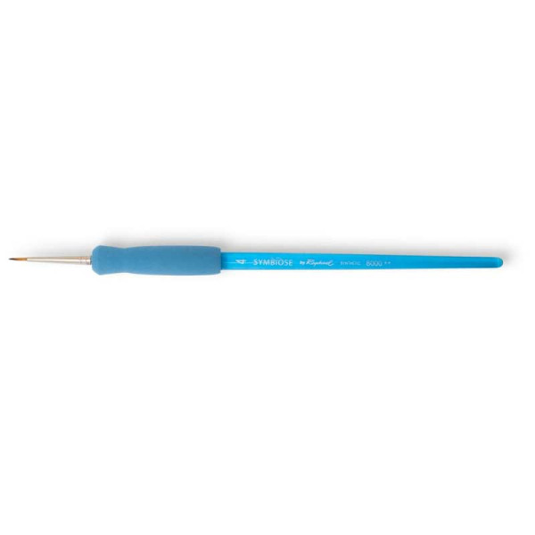 Da Vinci COLINEO Lot De 2 Pinceaux Ronds Synthétiques Kolinsky Pour Aquarelle - Rouge