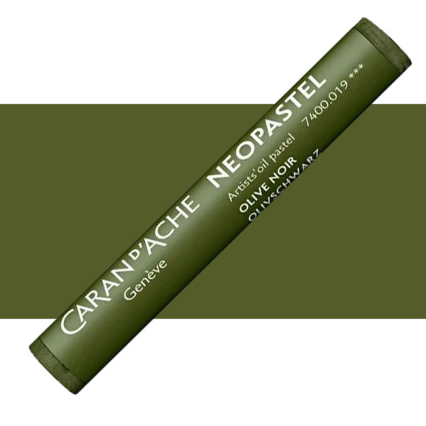 photo-Pastel tendre à l'huile - Olive Noir - Neopastel - Caran d'Ache