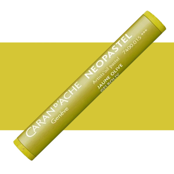 photo-Pastel tendre à l'huile - Jaune olive - Neopastel - Caran d'Ache
